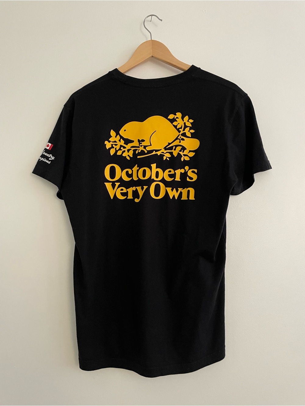 OVO x Roots T-shirt Black Size S FW2020